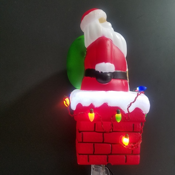 Target LED Santa Chimney Musical Tree Topper - Picture 8 of 8
